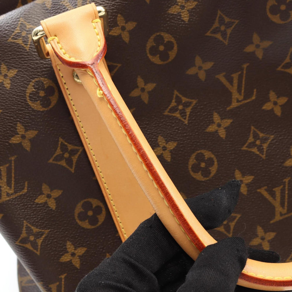 Louis Vuitton Brown Monogram Coated Canvas Boston Bag (Pre-Owned)