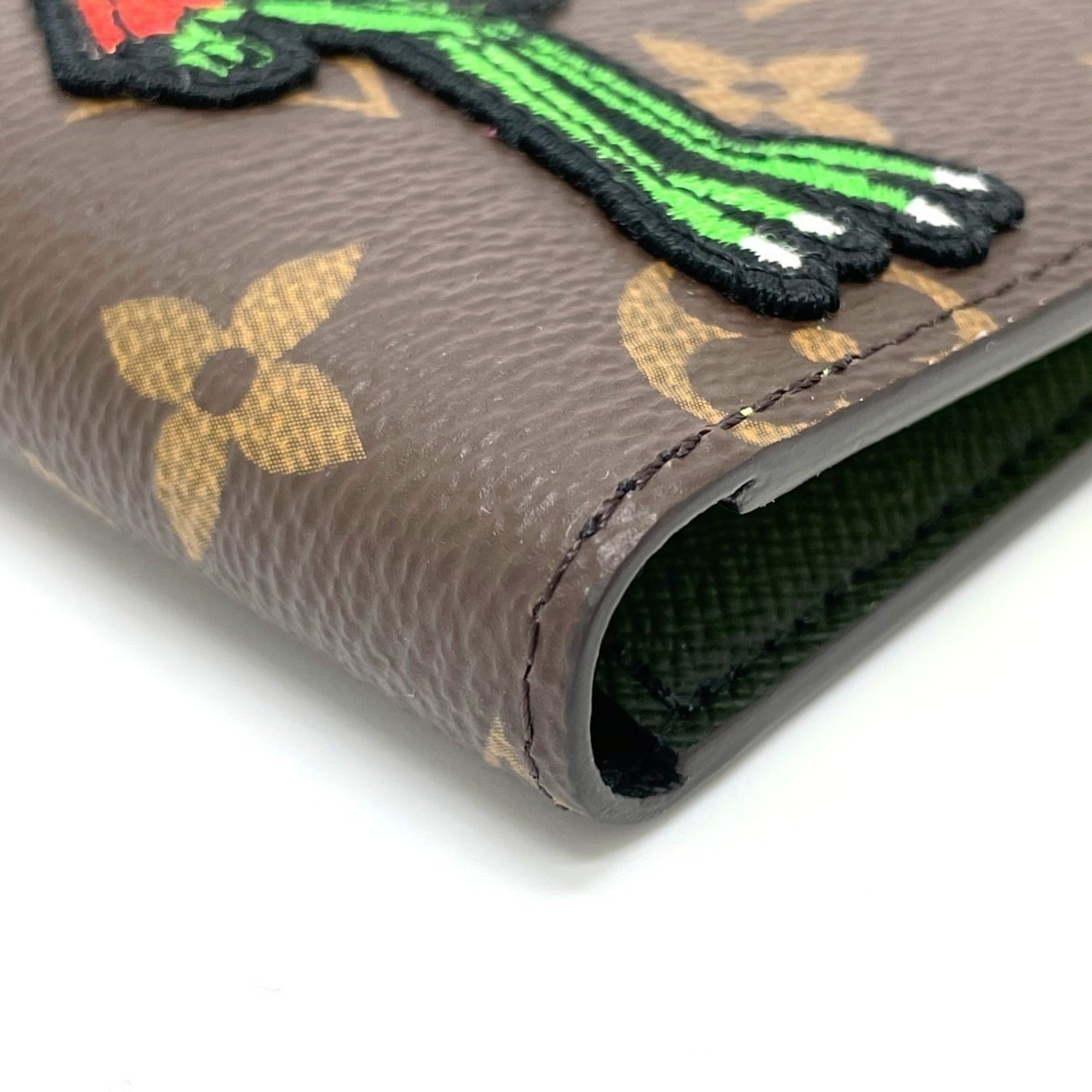 Louis Vuitton Brown Monogram Wallet (Bi-Fold) (Pre-Owned)