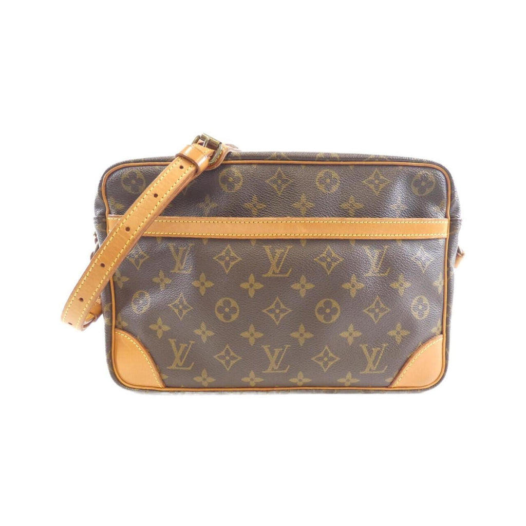 Louis Vuitton Brown Marron Coated Canvas Shoulder Bag (Pre-Owned)