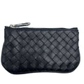 Bottega Veneta Black Intrecciato Coin Purse/Coin Case (Pre-Owned)
