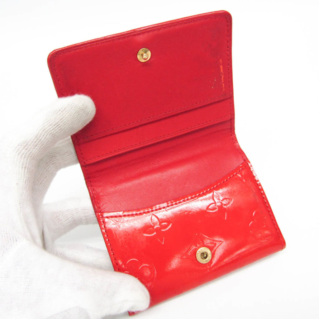 Louis Vuitton Ludlow Wallet Vernis Red Patent_Leather Wallets Accessory (Pre-Owned)
