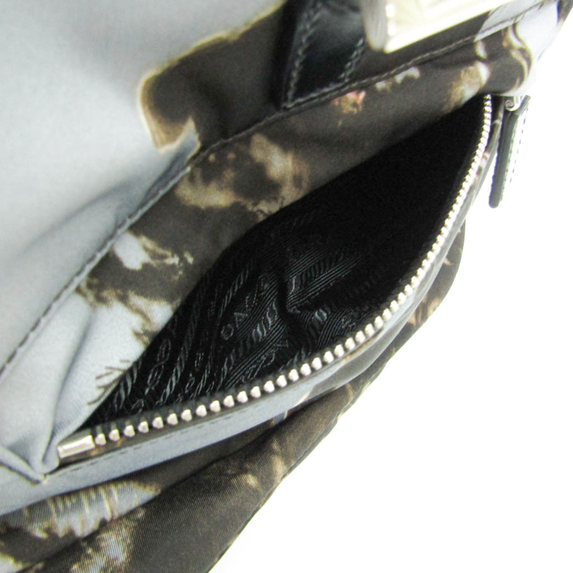 Prada Camouflage Backpack Tessuto Multicolour Nylon Backpack Bag (Pre-Owned)