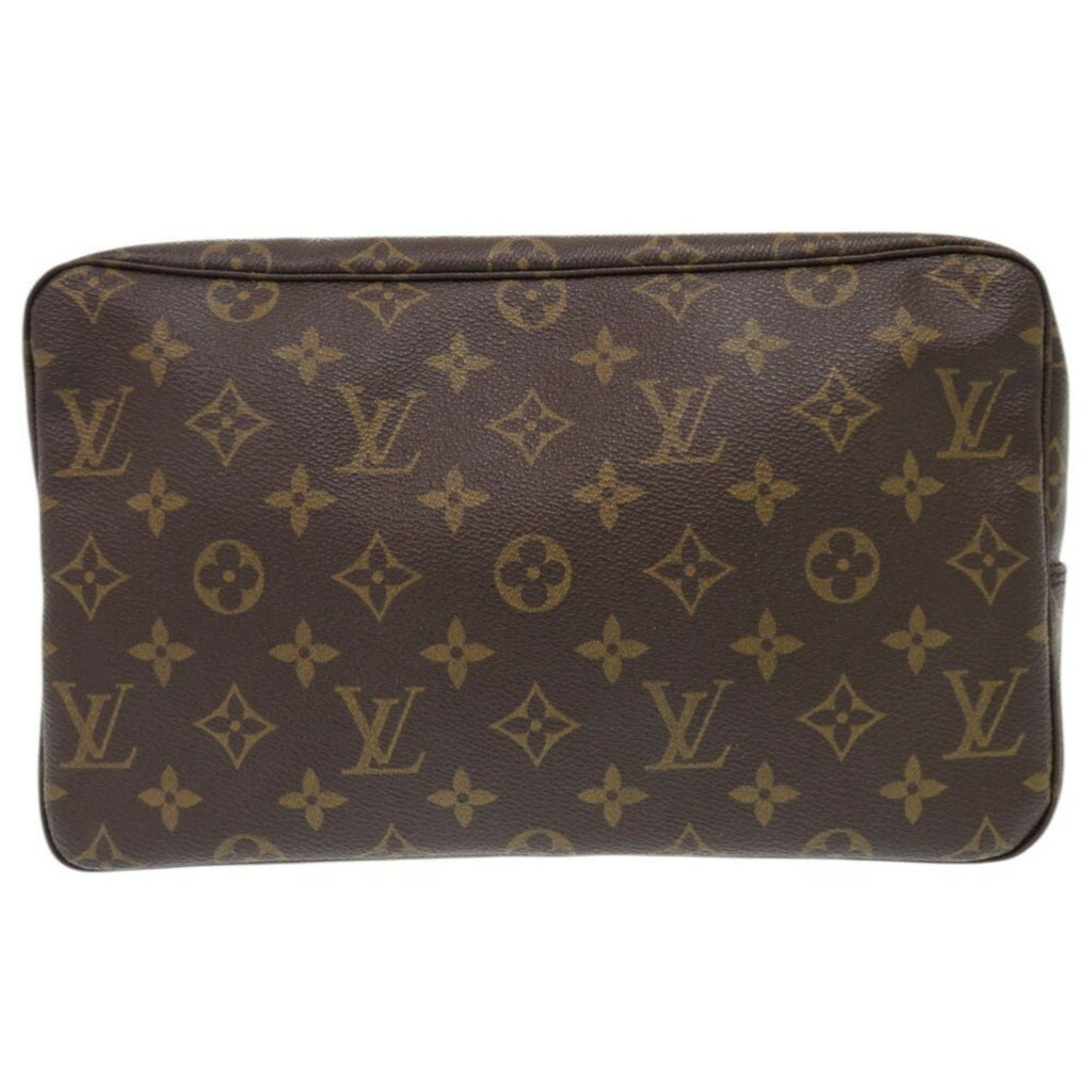 Louis Vuitton Brown Monogram Monogram Clutch Bag Pouch (Pre-Owned)
