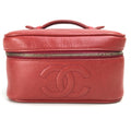 Chanel Red Leather Handbag (Pre-Owned)