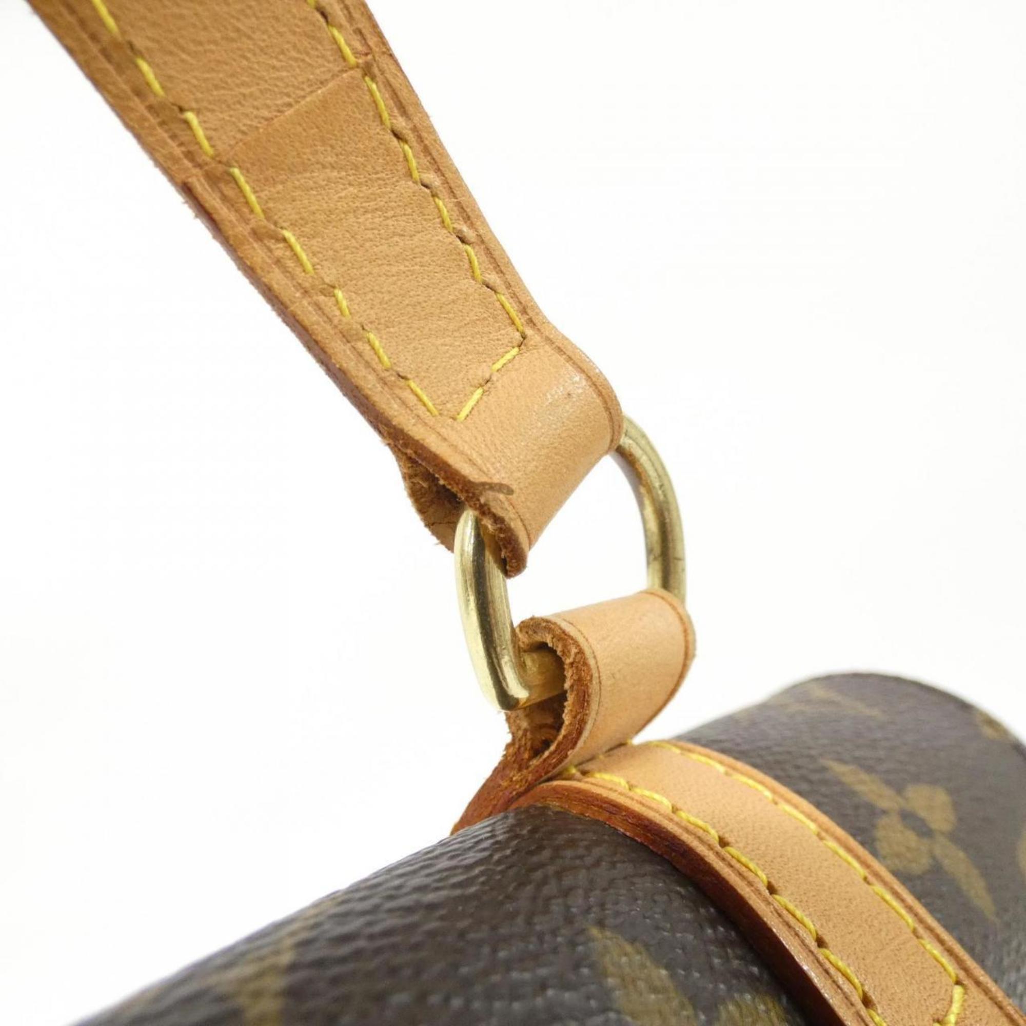 Louis Vuitton Marron Coated Canvas Backpack (Pre-Owned)