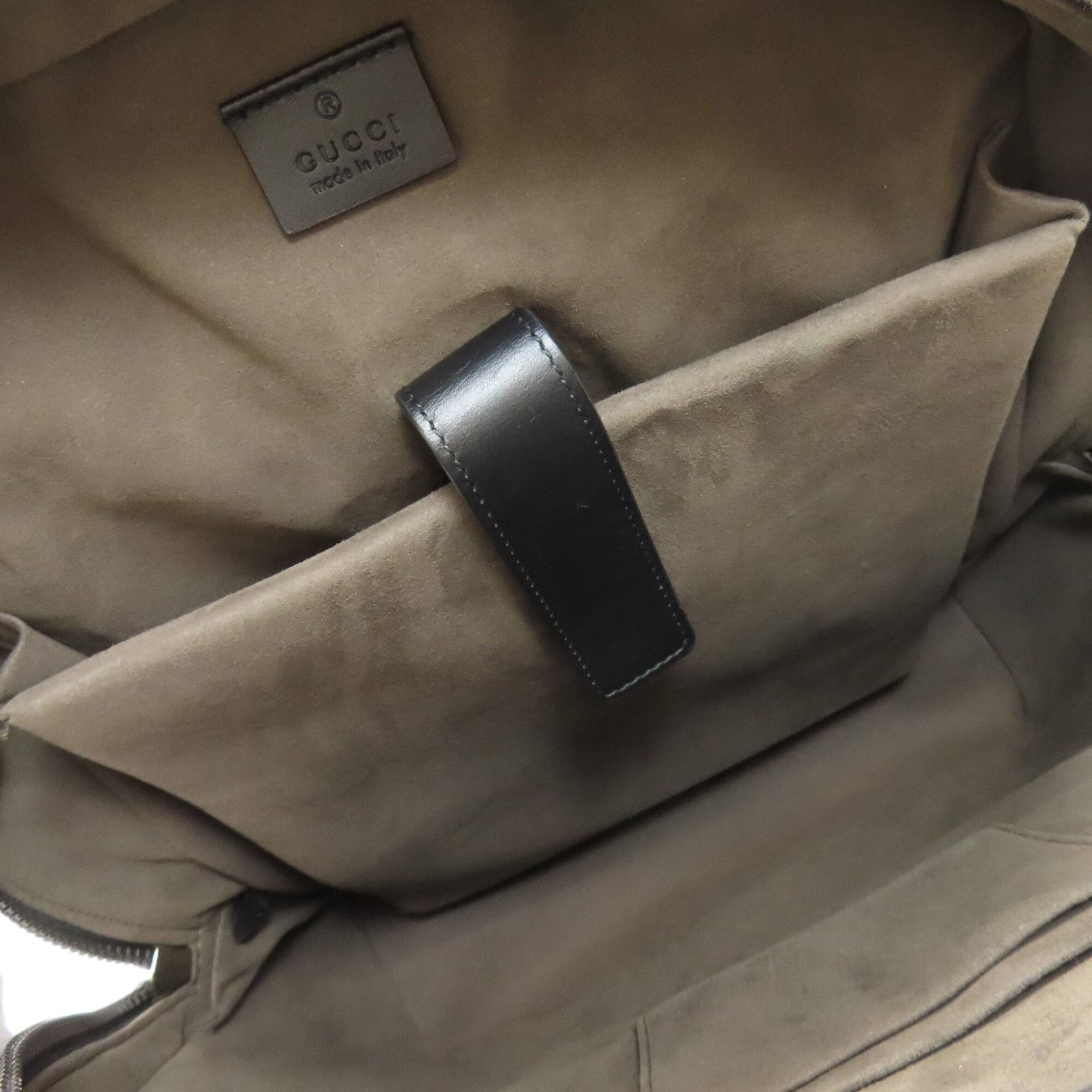 Gucci Brown Pvc Backpack (Pre-Owned)