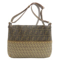 Fendi Brown Pvc Shoulder Bag (Pre-Owned)
