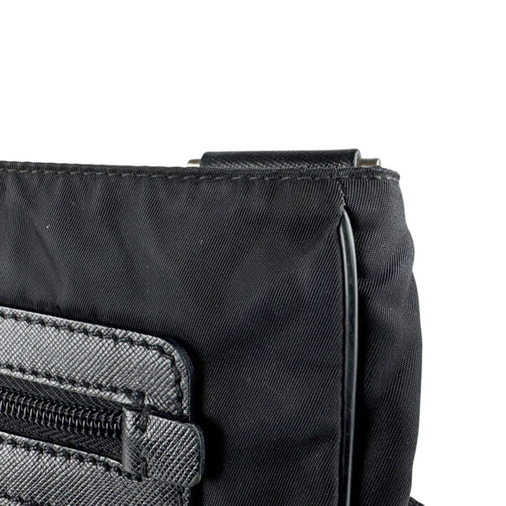 Prada Black Nylon Shoulder Bag (Pre-Owned)