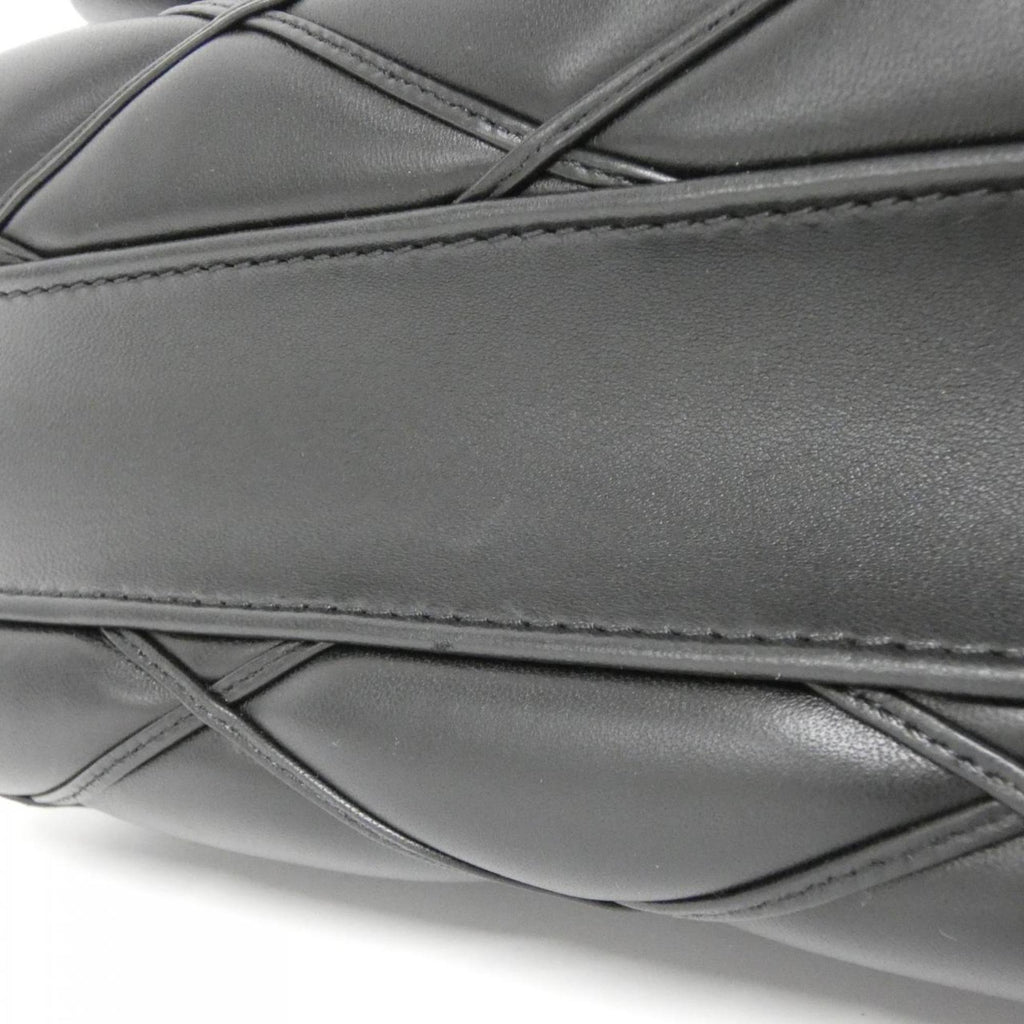 Louis Vuitton Black Leather Shoulder Bag (Pre-Owned)