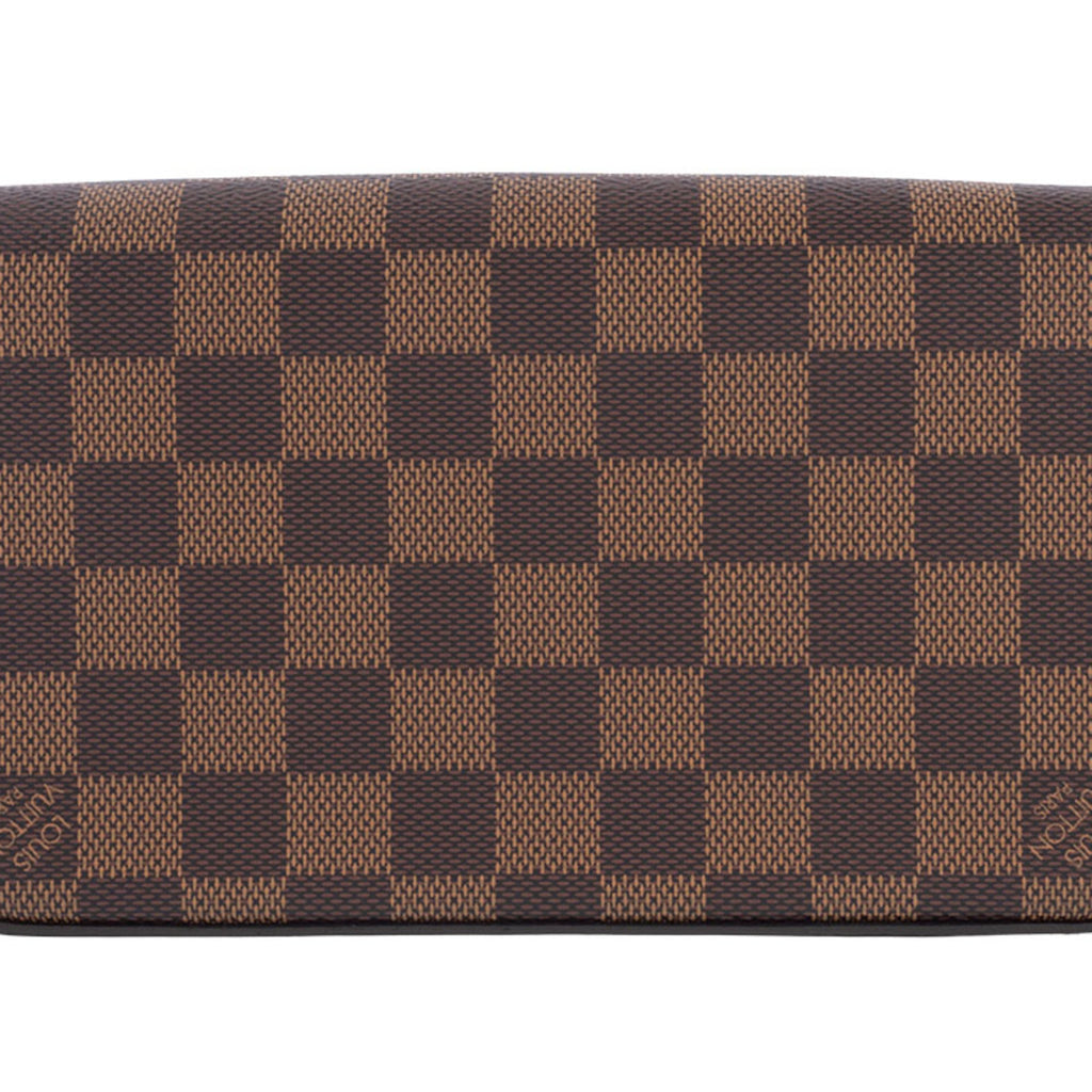 Louis Vuitton Brown Damier Canvas Ebene Damier Canvas Shoulder Bag (Pre-Owned)