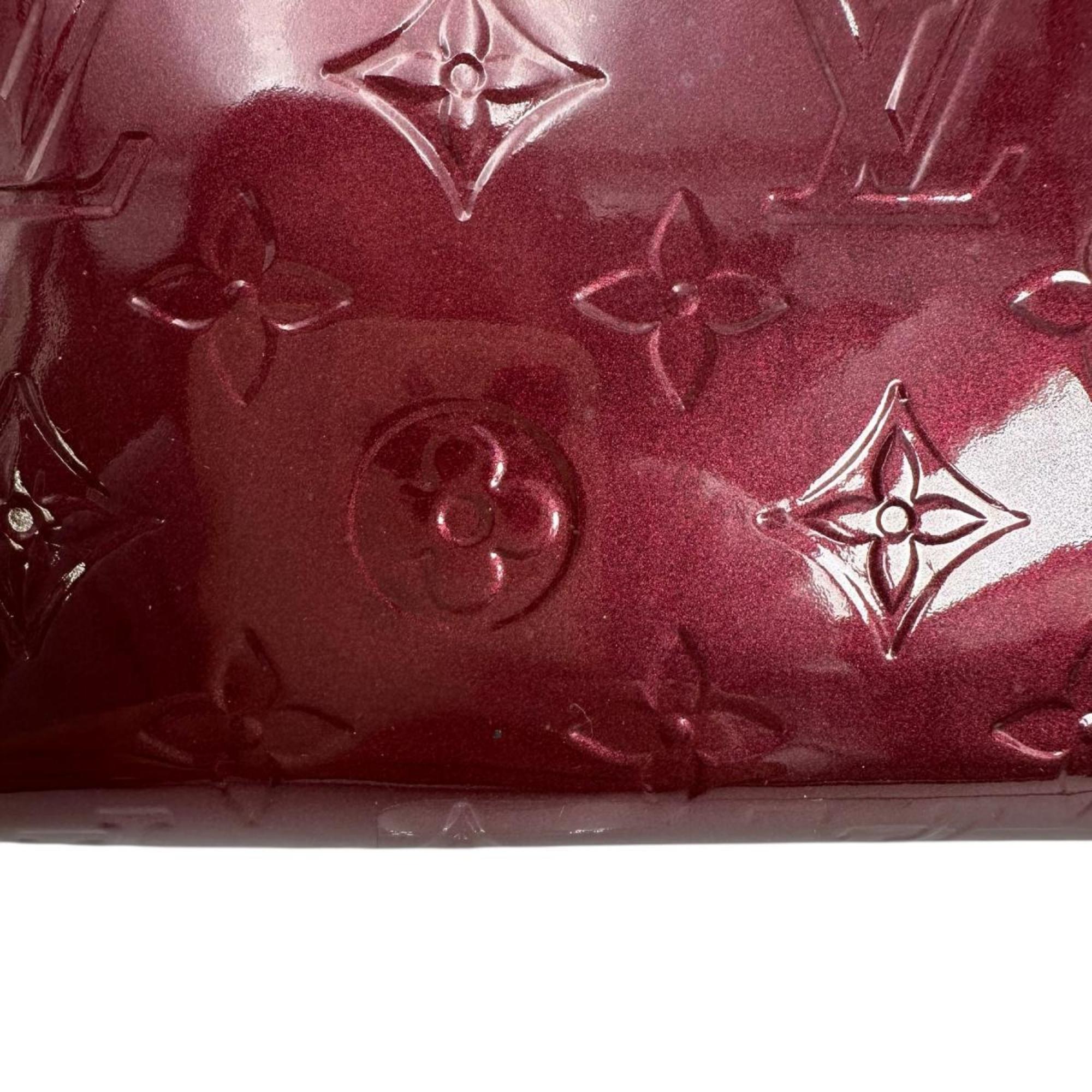 Louis Vuitton Monogram Vernis Magenta Monogram Vernis Long Wallet (Bi-Fold) (Pre-Owned)