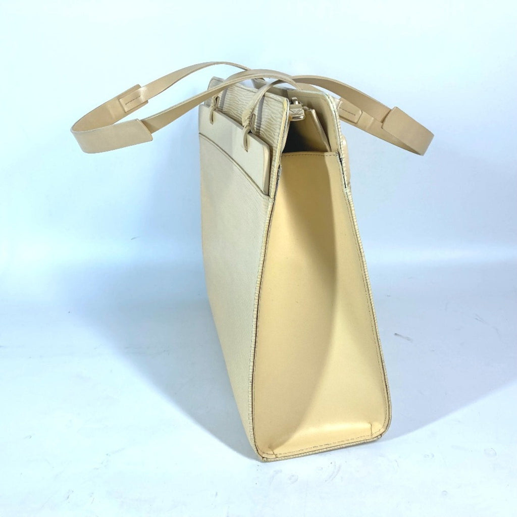 Louis Vuitton Vanilla Yellow Epi Leather Shoulder Bag Tote Bag (Pre-Owned)
