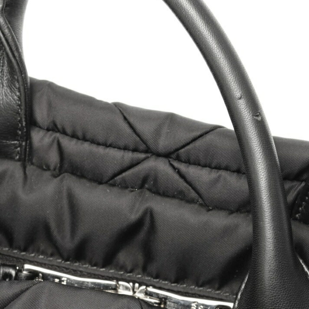 Prada Black Nylon Tote Bag (Pre-Owned)