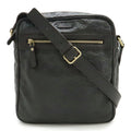 Gucci Brown Dark Brown Leather Shoulder Bag (Pre-Owned)
