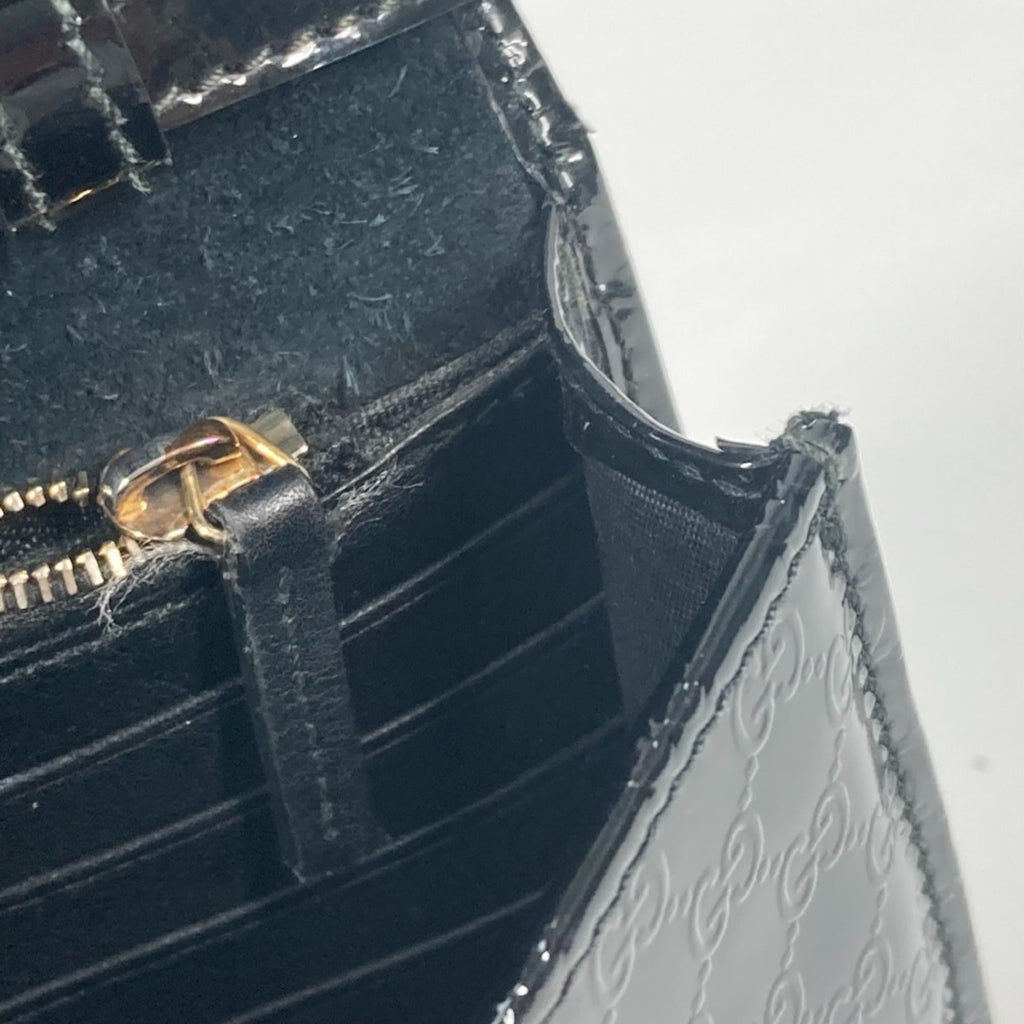 Gucci Black Chain/Shoulder Wallet (Pre-Owned)