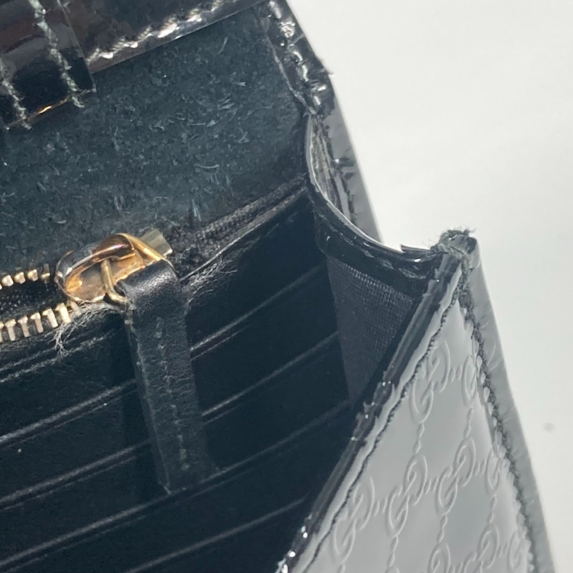 Gucci Black Chain/Shoulder Wallet (Pre-Owned)