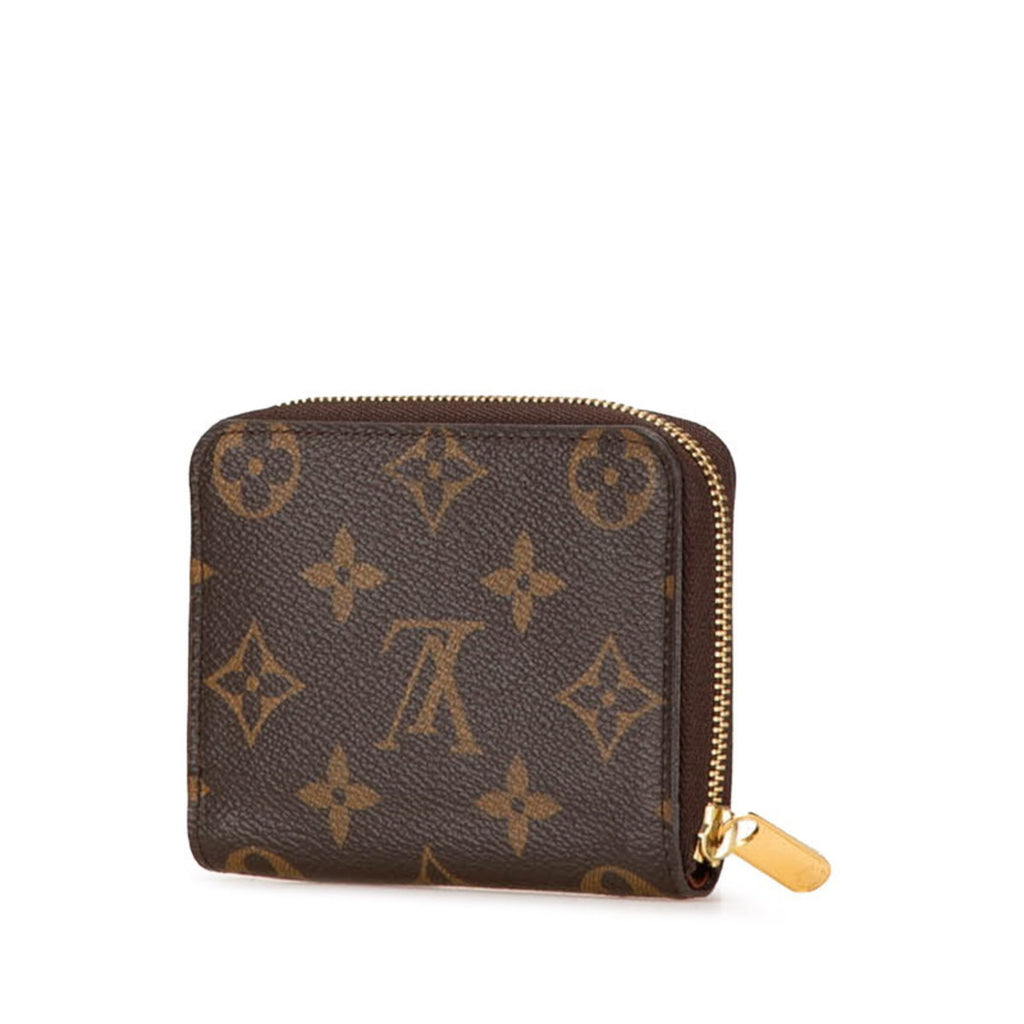 Louis Vuitton Brown Pvc Leather Coin Purse/Coin Case (Pre-Owned)