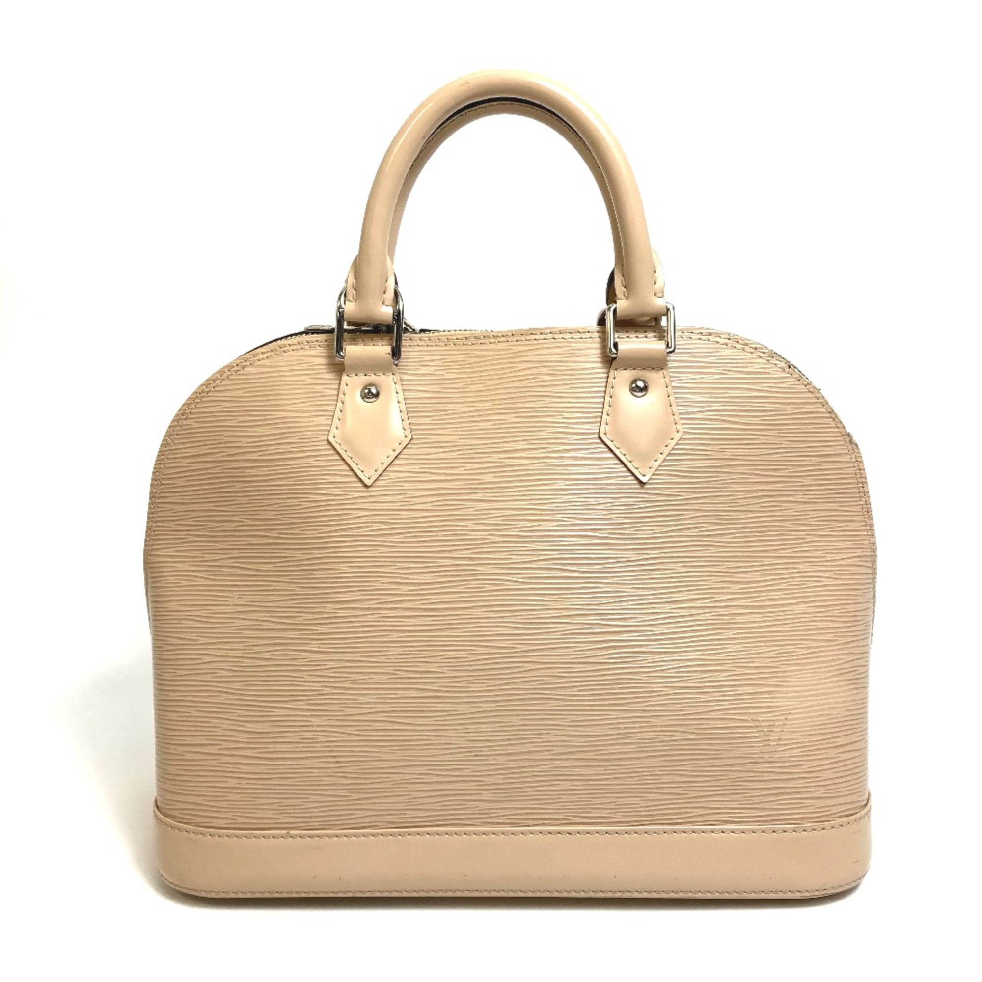 Louis Vuitton Beige Leather Handbag (Pre-Owned)