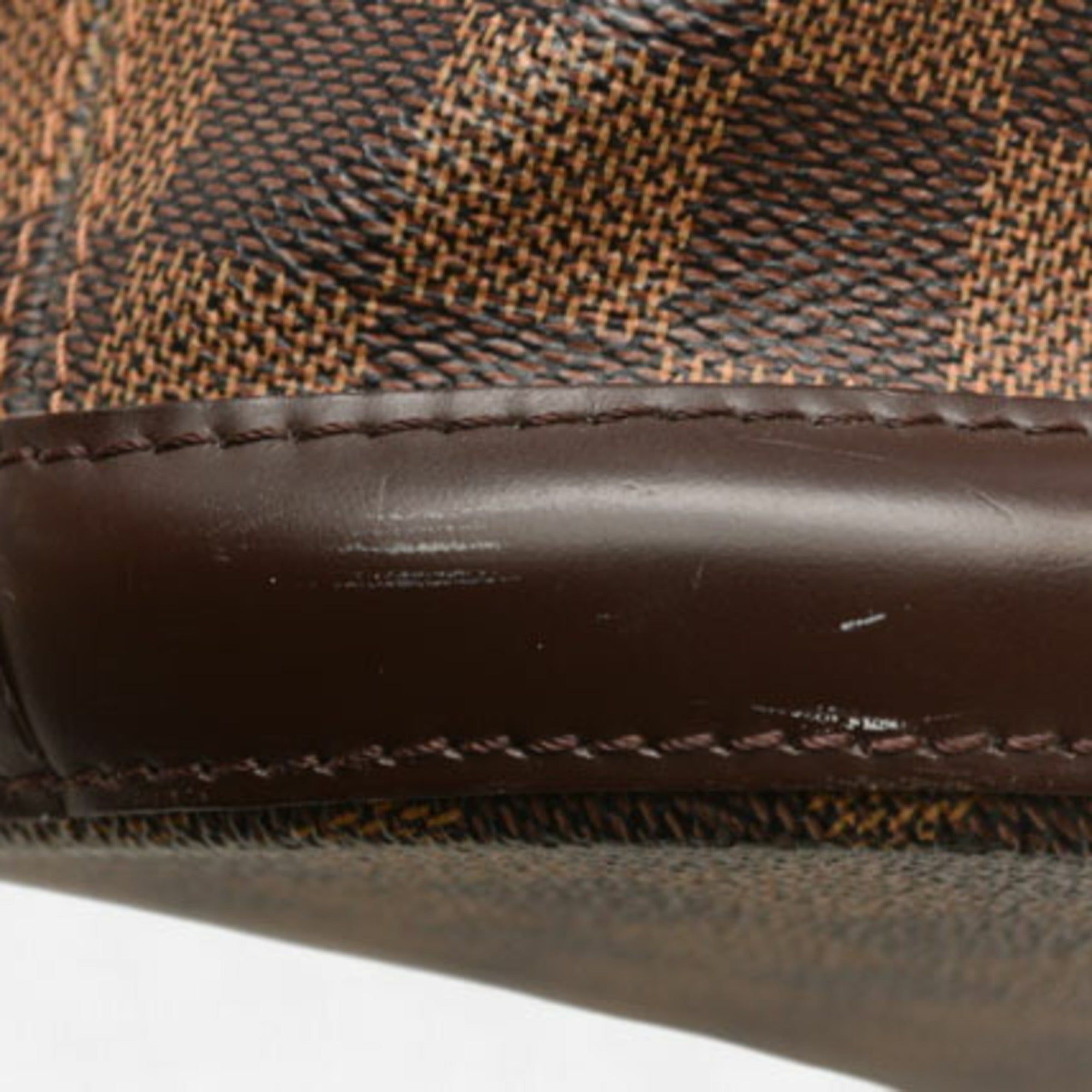 Louis Vuitton Damier Canvas Ebene Damier Canvas Shoulder Bag Tote Bag (Pre-Owned)