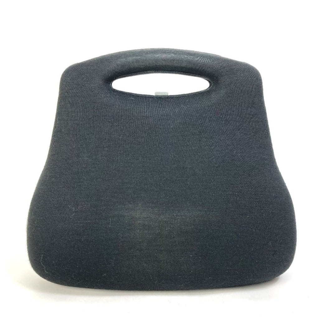 Chanel Black Cloth Handbag (Pre-Owned)