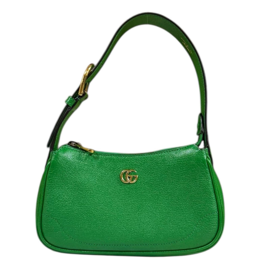 Gucci Green Leather Handbag (Pre-Owned)