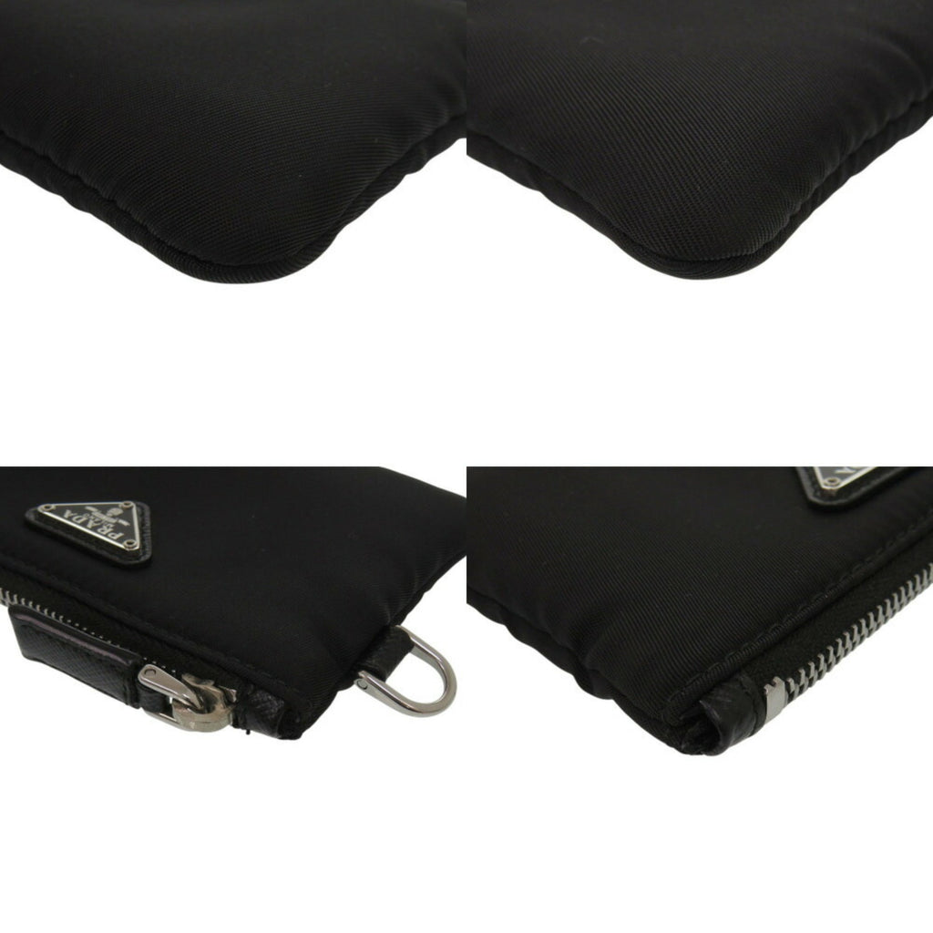 Prada Black Nylon Pouch Shoulder Bag (Pre-Owned)