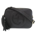 Gucci Black Leather Shoulder Bag (Pre-Owned)
