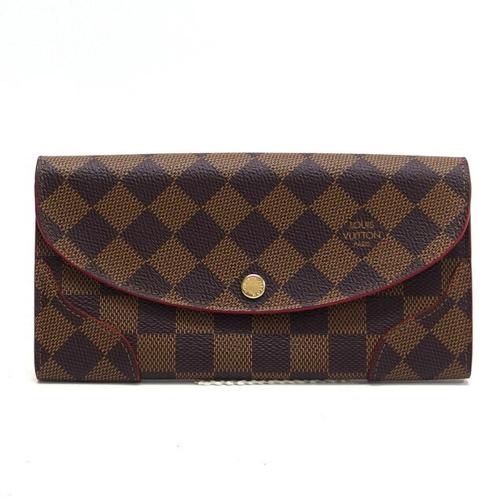 Louis Vuitton Cerise Damier Canvas Long Wallet (Bi-Fold) (Pre-Owned)
