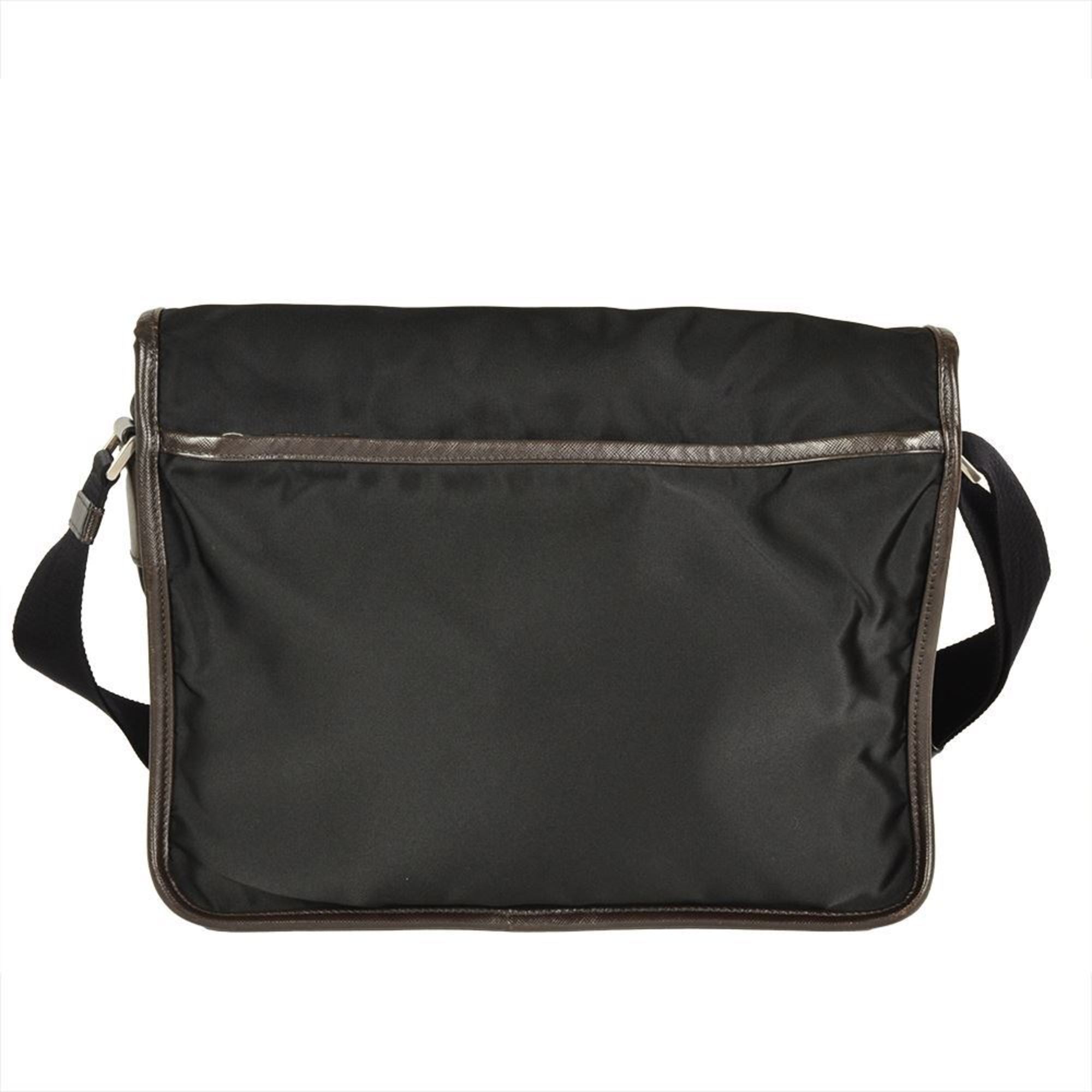 Prada Black Nylon Shoulder Bag (Pre-Owned)