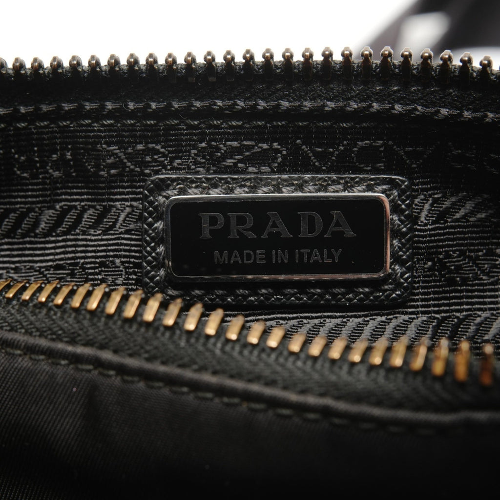 Prada Black Nylon Shoulder Bag (Pre-Owned)