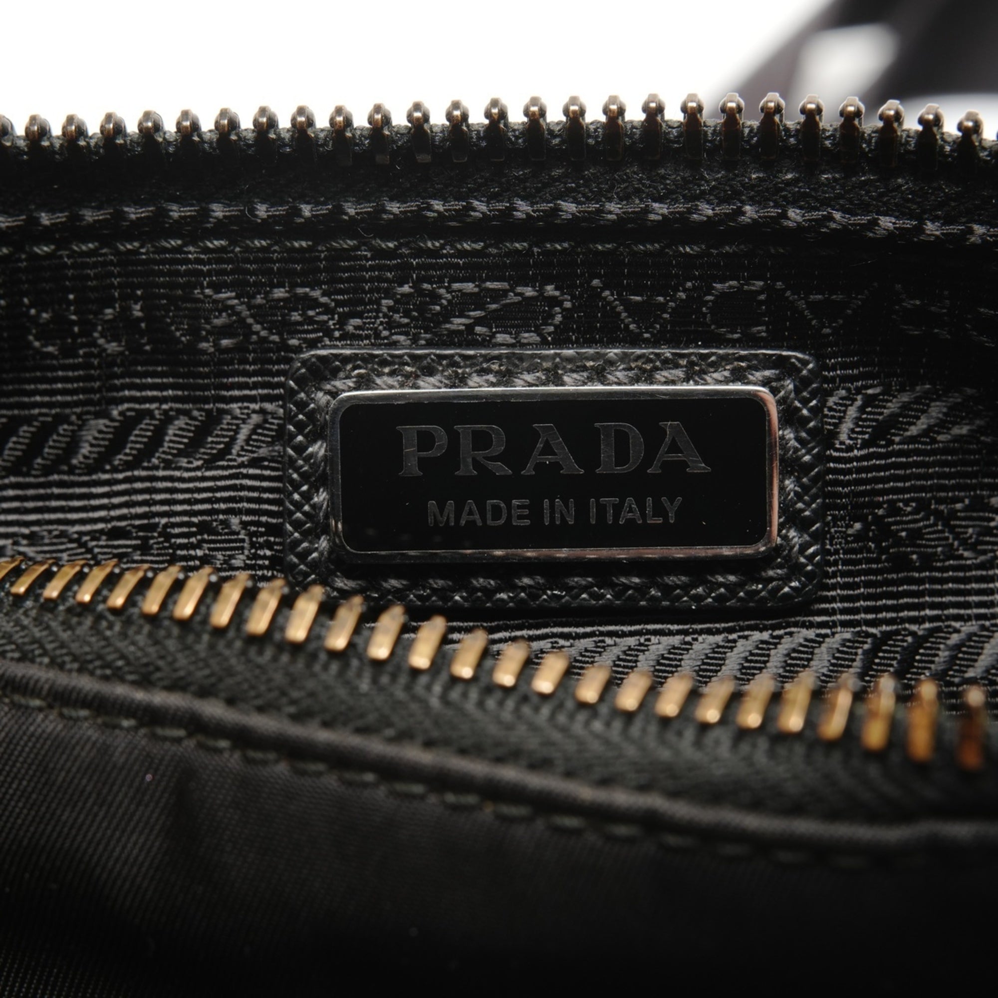 Prada Black Nylon Shoulder Bag (Pre-Owned)