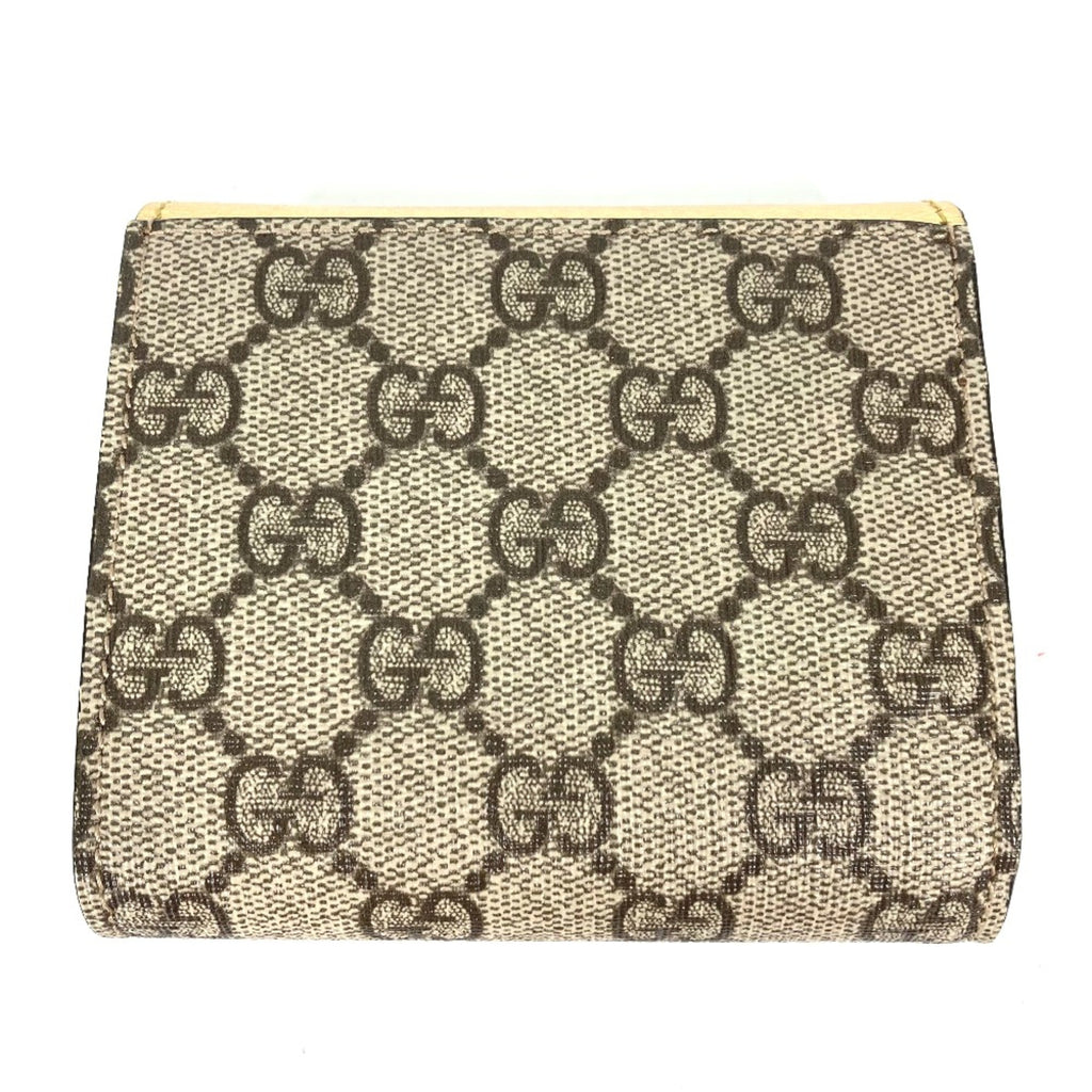 Gucci Gold Leather Wallet (Bi-Fold) (Pre-Owned)