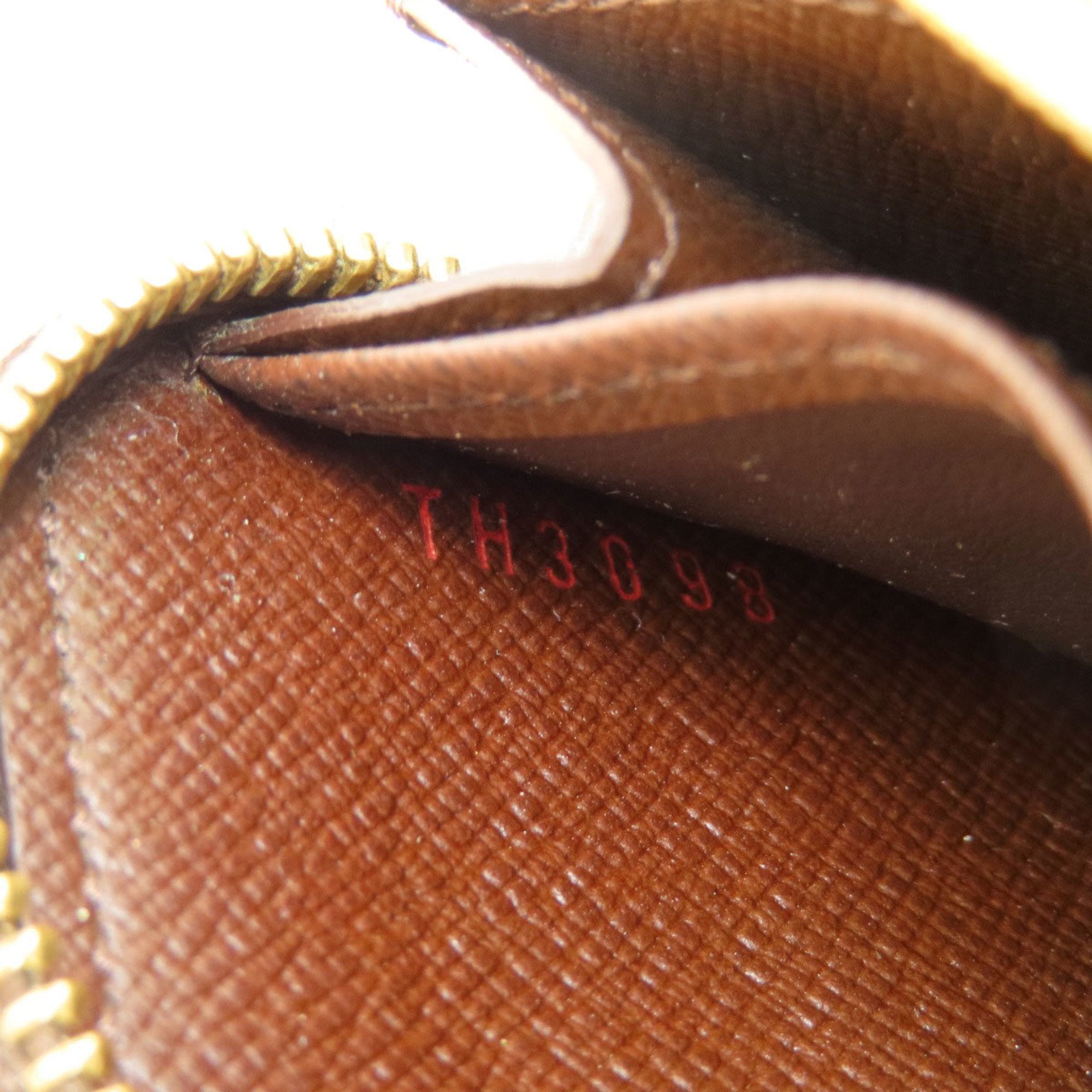 Louis Vuitton Damier Canvas Ebene Damier Canvas Coin Purse/Coin Case (Pre-Owned)