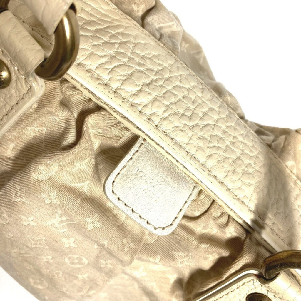 Louis Vuitton Monogram Mini Beige Gris Monogram Mini Boston Bag Handbag Shoulder Bag (Pre-Owned)