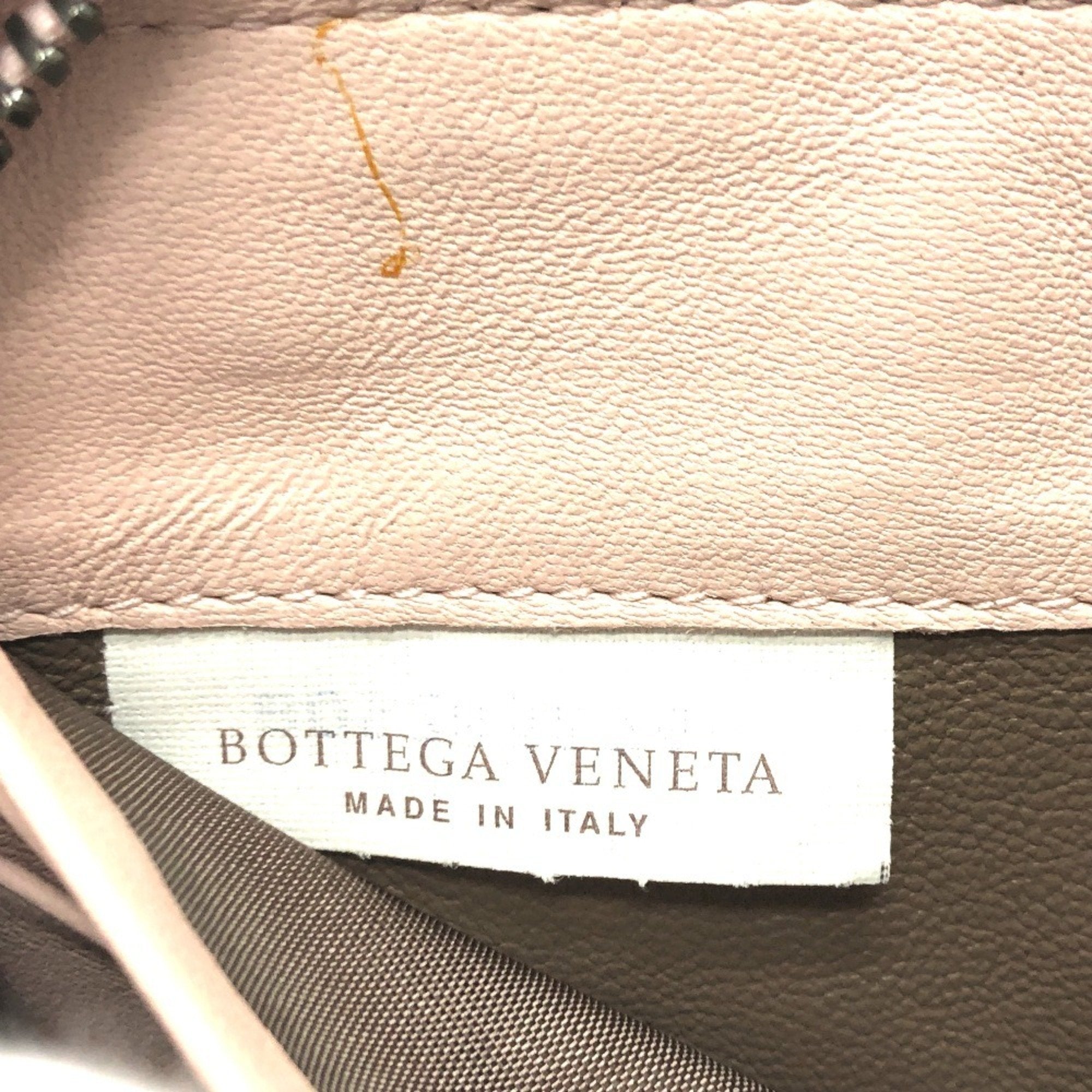 Bottega Veneta Pink Intrecciato Long Wallet (Bi-Fold) (Pre-Owned)