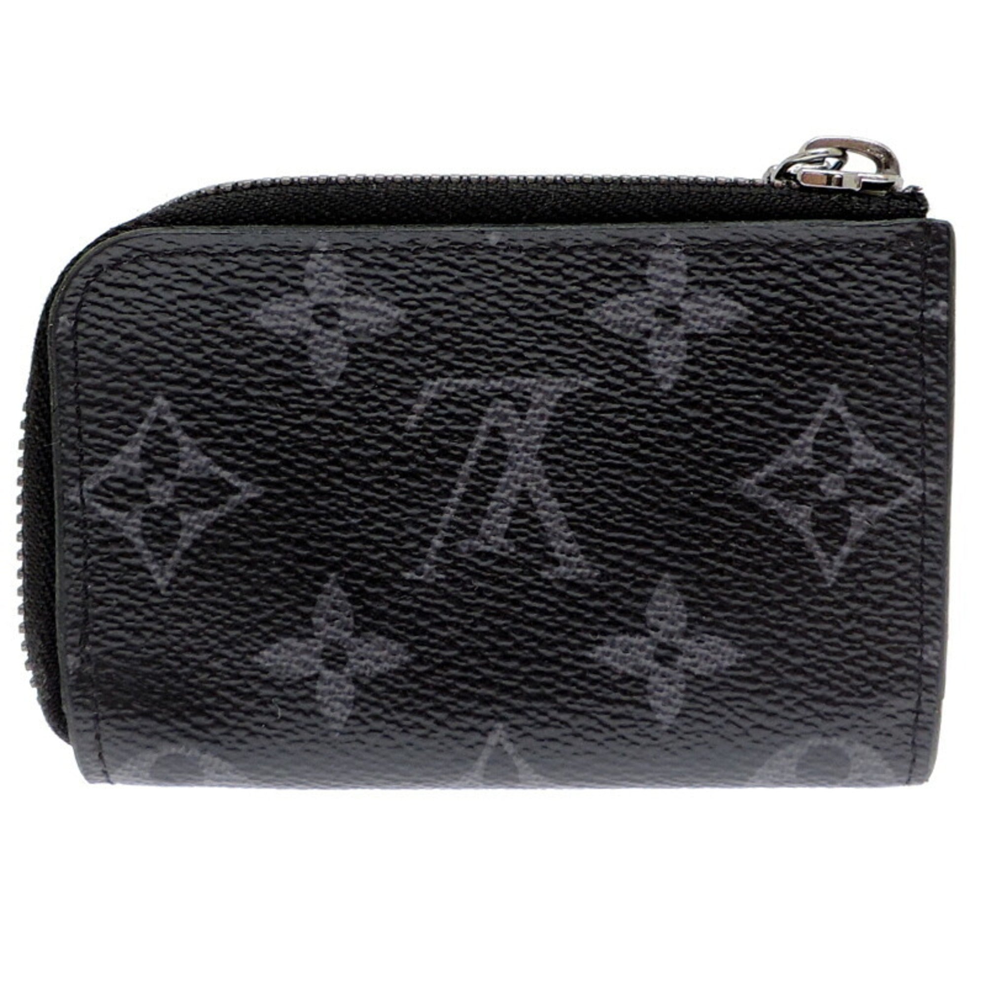 Louis Vuitton Black Monogram Eclipse Coin Purse/Coin Case (Pre-Owned)