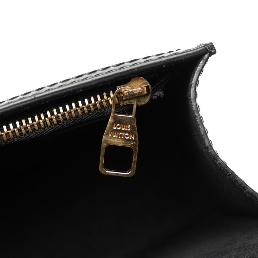 Louis Vuitton Monogram Black Monogram Noir Leather Shoulder Bag (Pre-Owned)