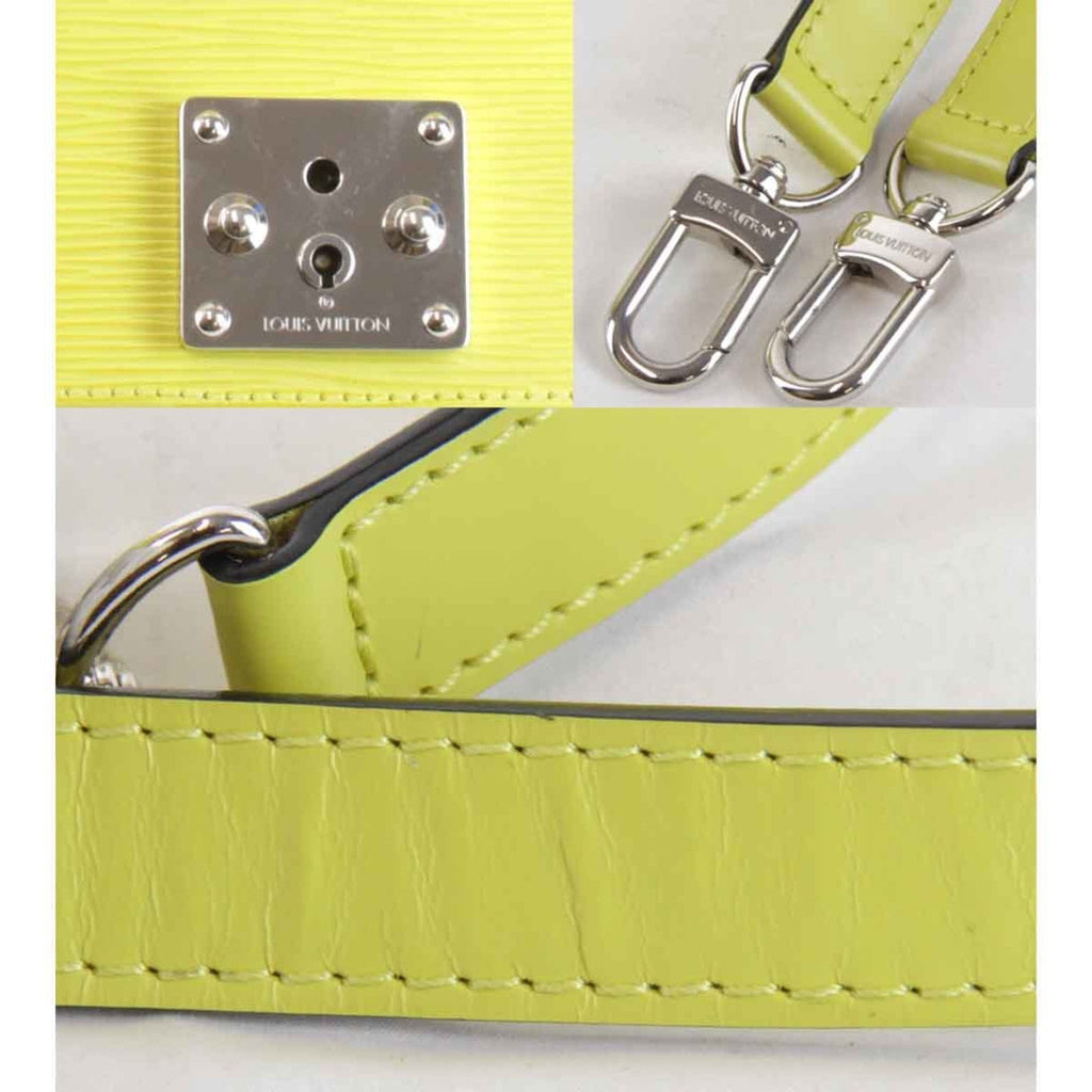 Louis Vuitton Yellow Epi Leather Handbag (Pre-Owned)