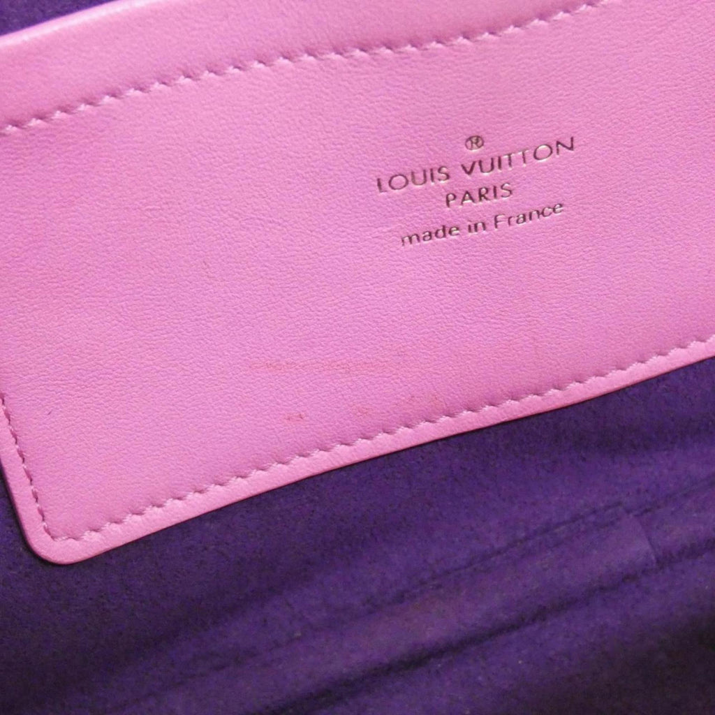 Louis Vuitton Rose Leather Shoulder Bag (Pre-Owned)
