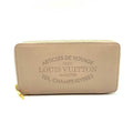 Louis Vuitton Parnassea Beige Leather Long Wallet (Bi-Fold) (Pre-Owned)