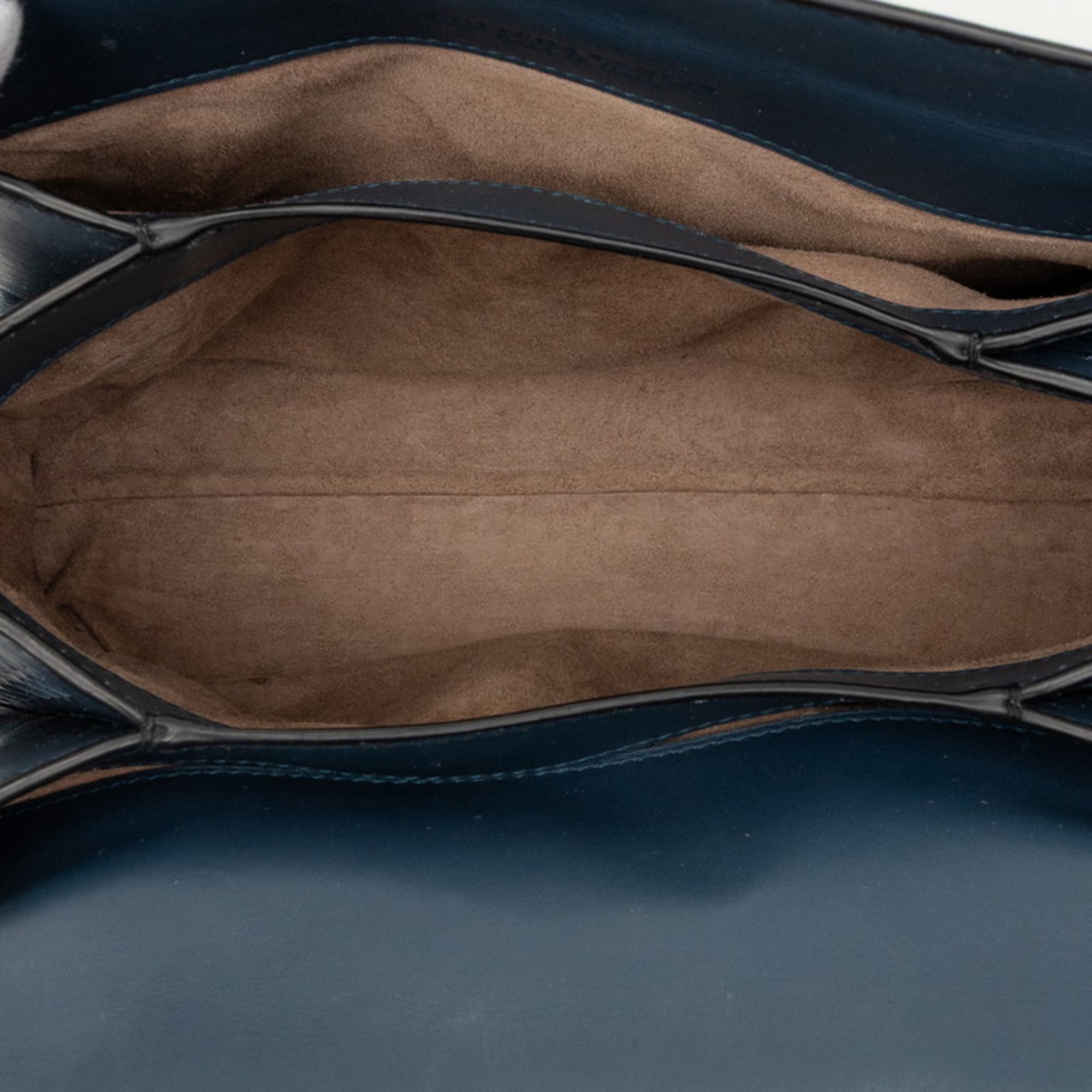 Bottega Veneta Blue Handbag Shoulder Bag (Pre-Owned)