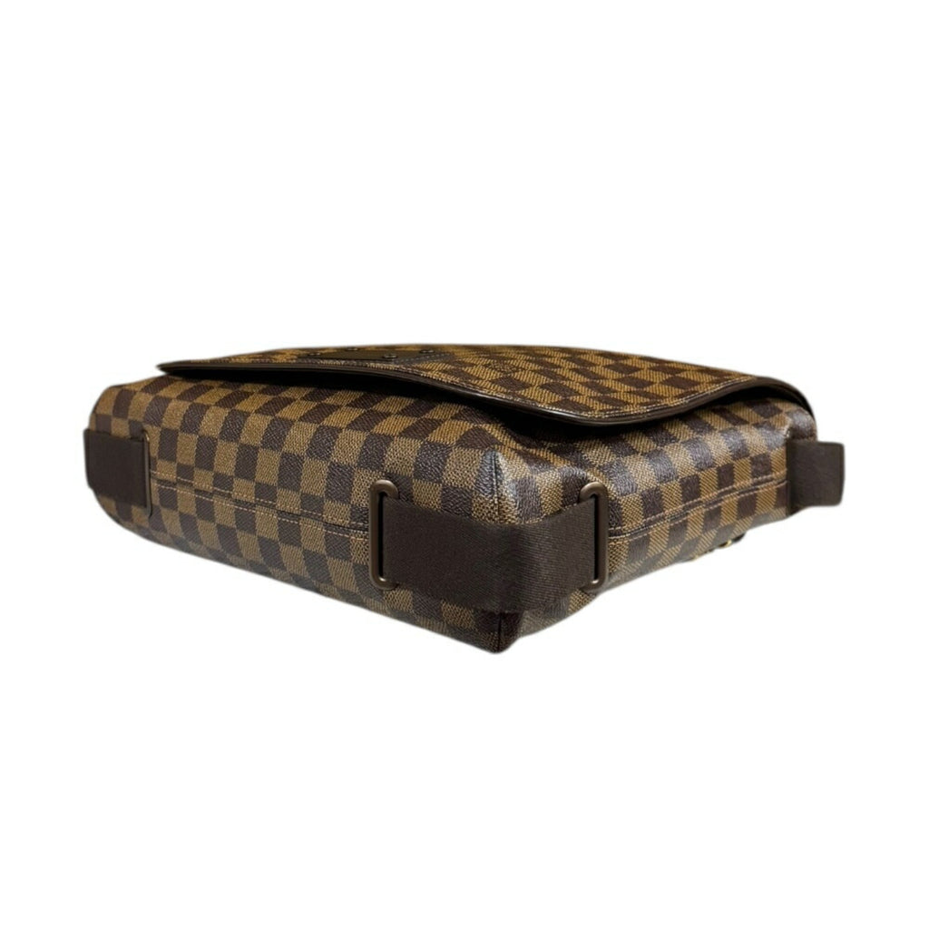 Louis Vuitton Damier Brown Damier Canvas Damier Canvas Shoulder Bag (Pre-Owned)