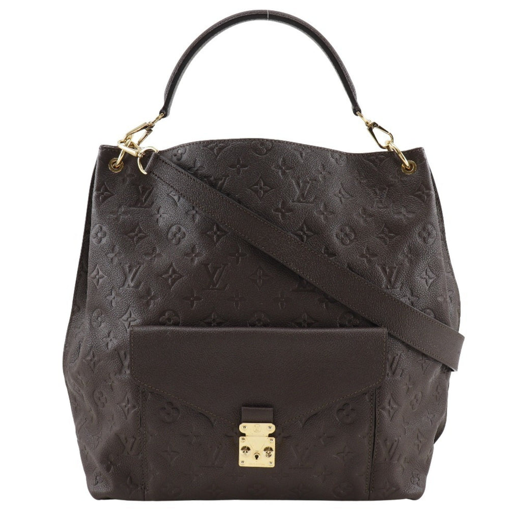 Louis Vuitton Brown Earth Monogram Empreinte Shoulder Bag (Pre-Owned)