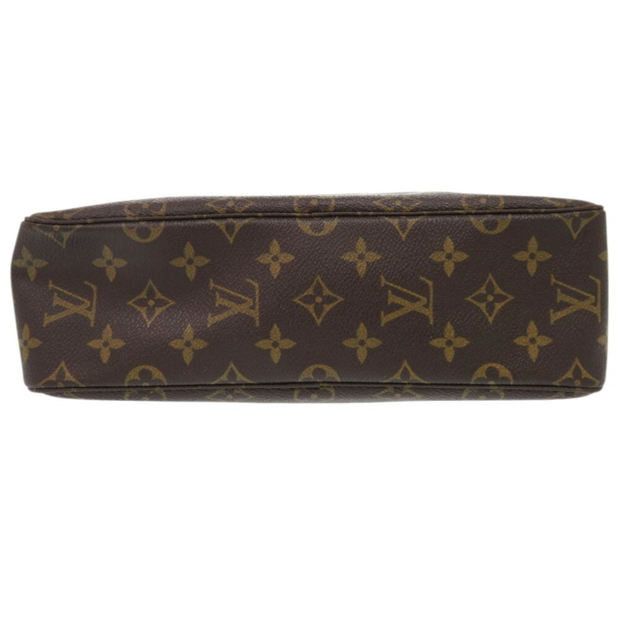 Louis Vuitton Brown Monogram Monogram Clutch Bag Pouch (Pre-Owned)
