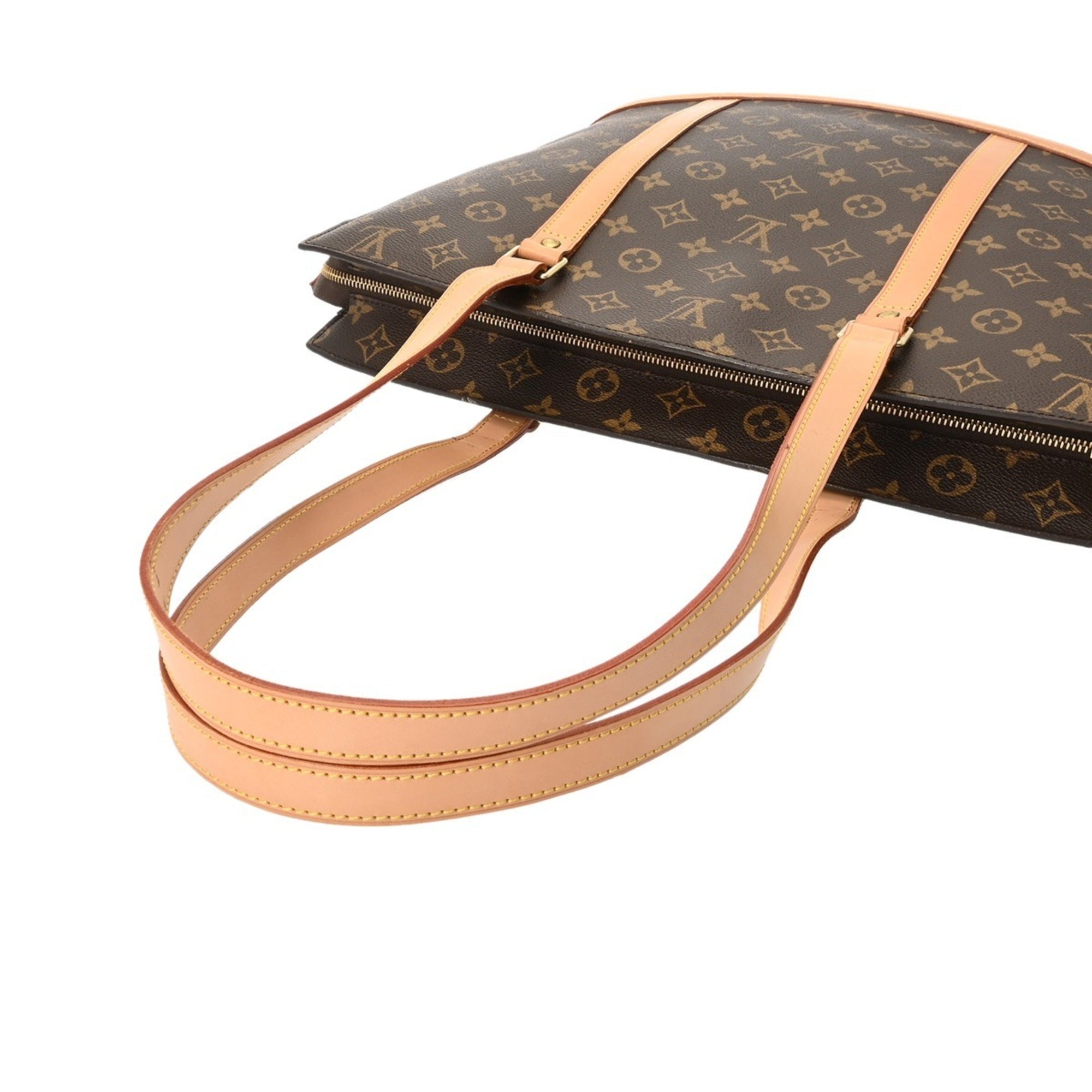Louis Vuitton Brown Monogram Canvas Tote Bag (Pre-Owned)