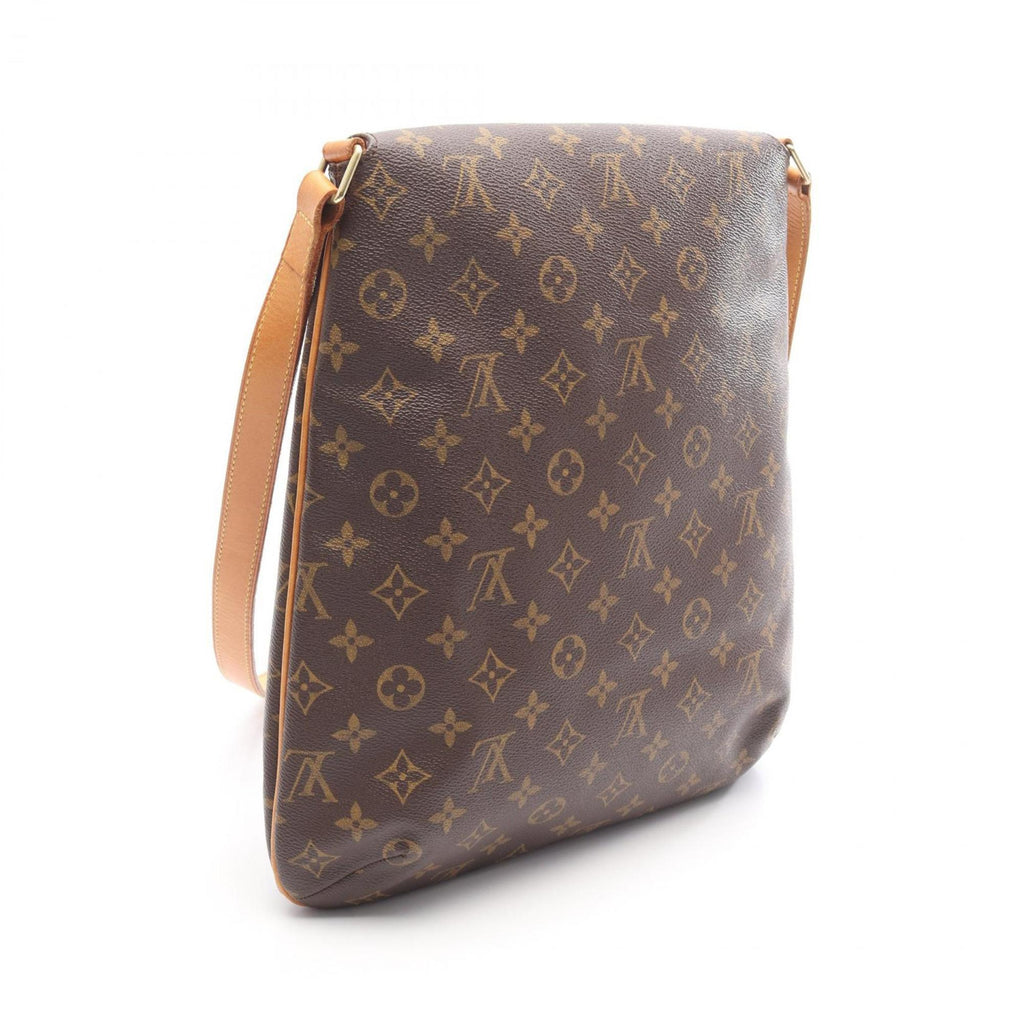 Louis Vuitton Brown Coated Canvas Pvc Leather Shoulder Bag (Pre-Owned)