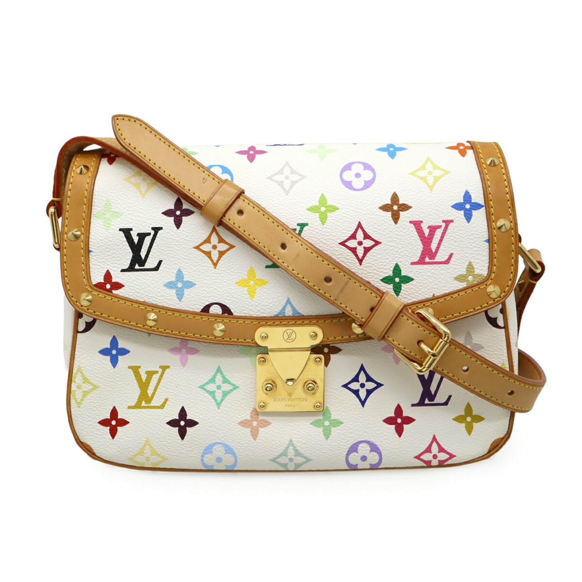 Louis Vuitton Monogram Multicolore Blanc Monogram Multi-Color White Monogram Multicolore Shoulder Bag (Pre-Owned)