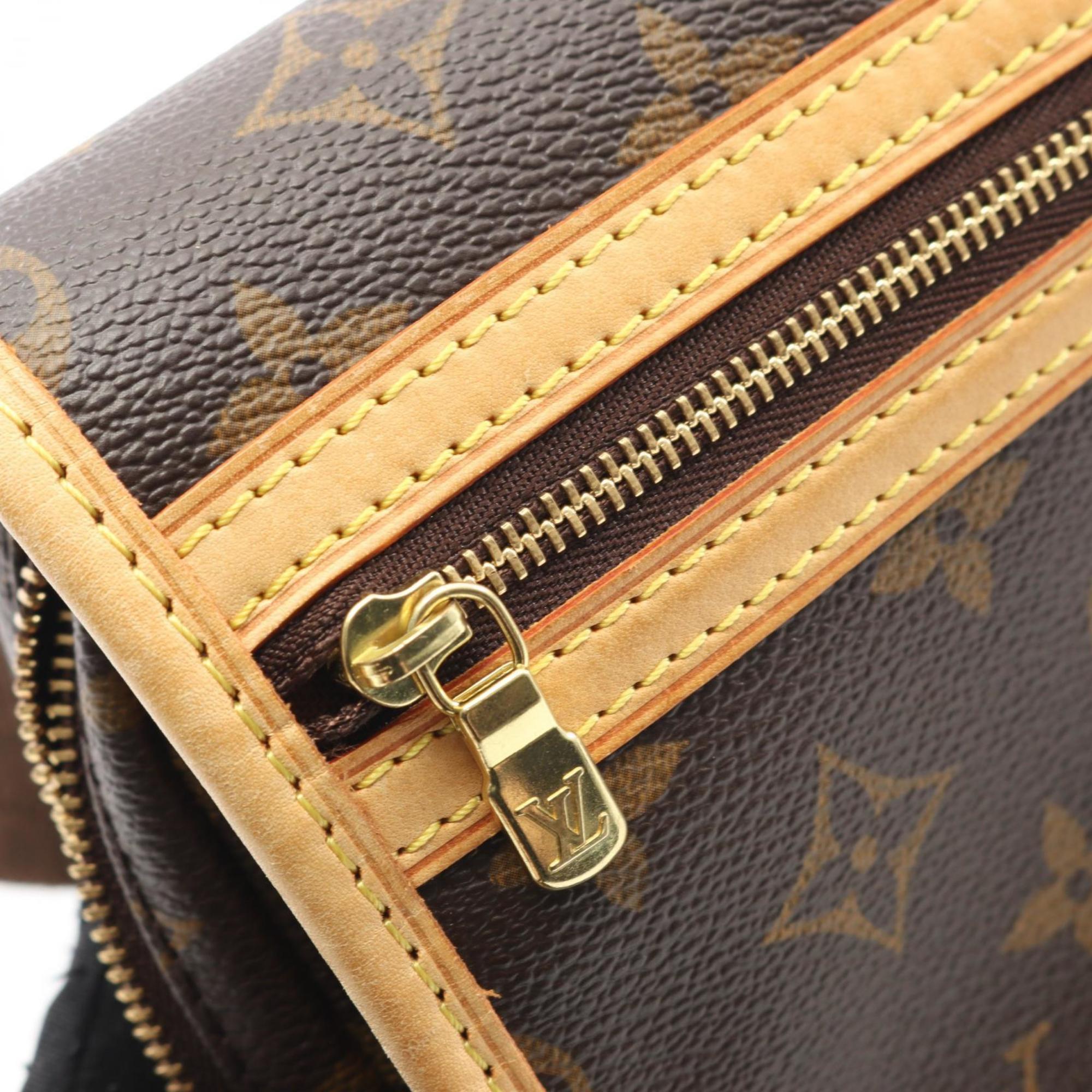 Louis Vuitton Brown Pvc Coated Canvas Leather Fanny Pack (Pre-Owned)