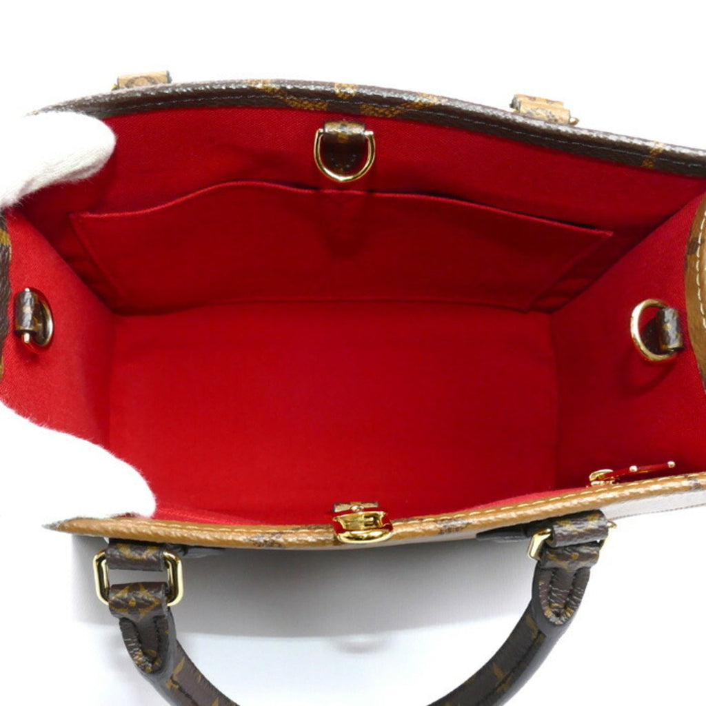 Louis Vuitton Brown Monogram Reverse Monogram Shoulder Bag (Pre-Owned)
