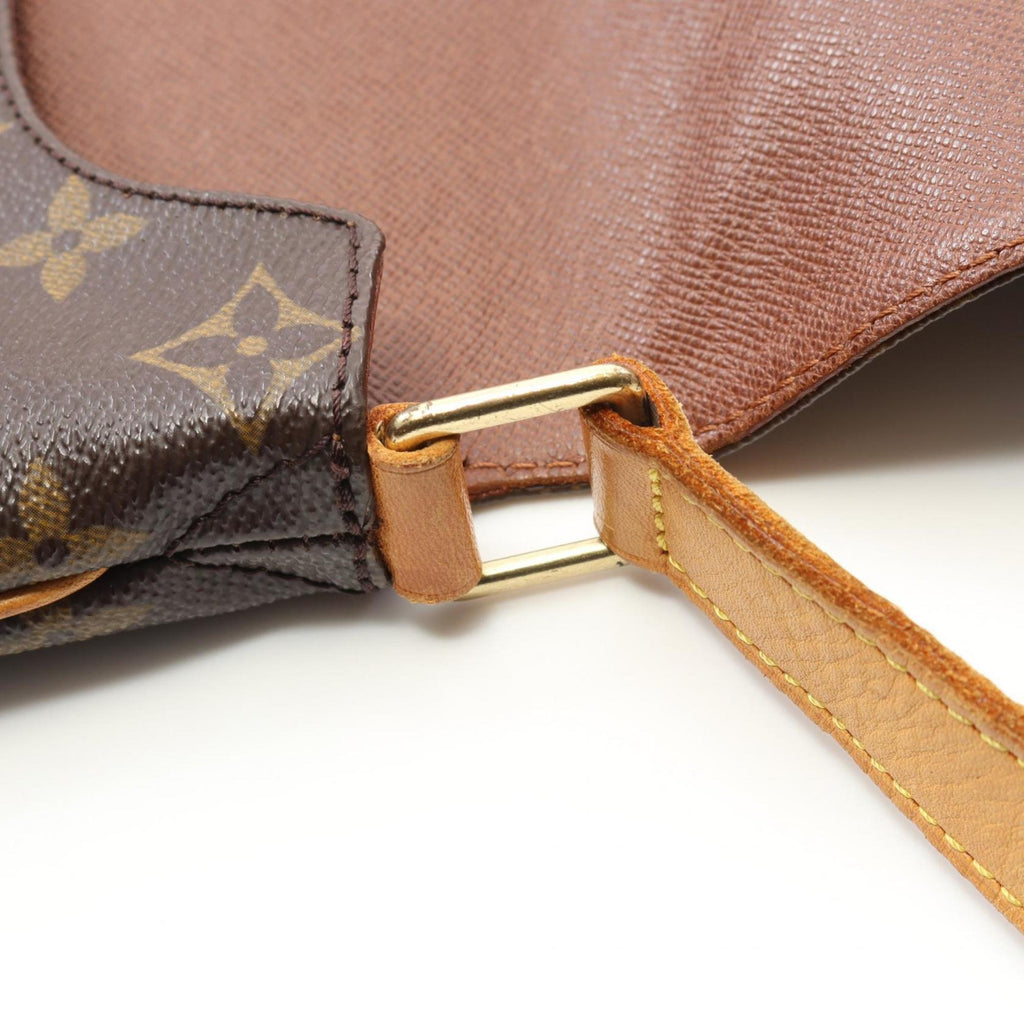 Louis Vuitton Brown Coated Canvas Shoulder Bag (Pre-Owned)